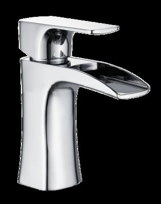 Stylish Chrome Finish Brass Basin Faucet for Elegant Modern Bathroom Design T9392W